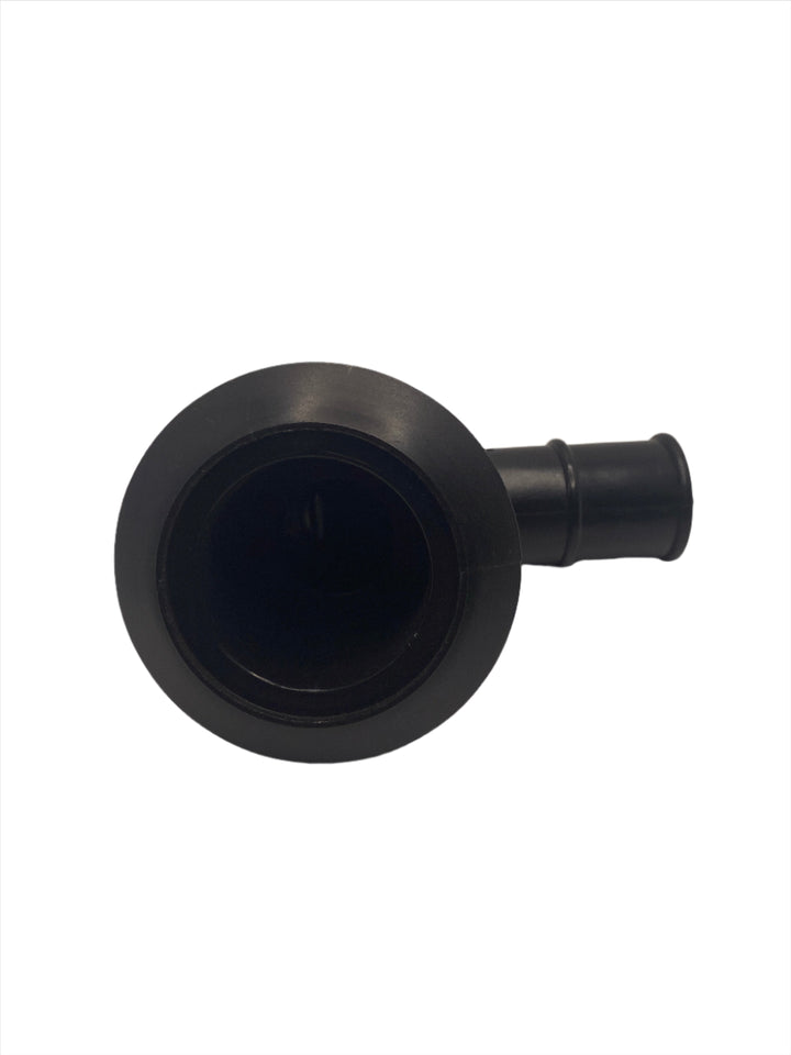 1-1/8 100 Degree MaxxFlow Thru-hull Drain in Black