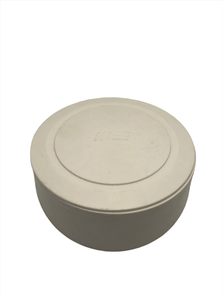 White Plastic Scupper With Lid