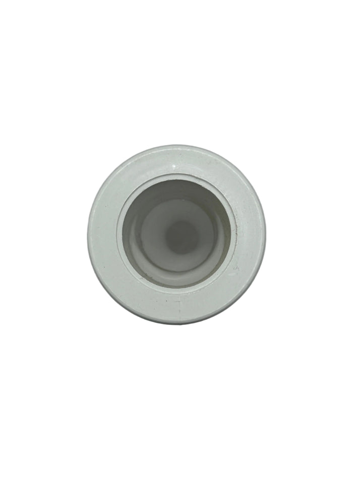 2" White Barbed End Scupper without Flapper