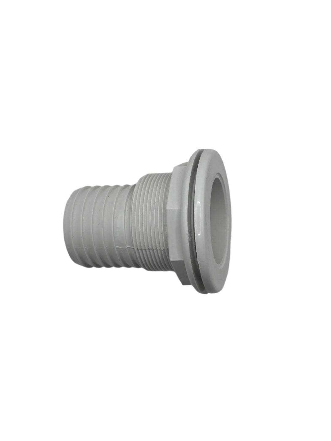 White Nylon fitting on White Background