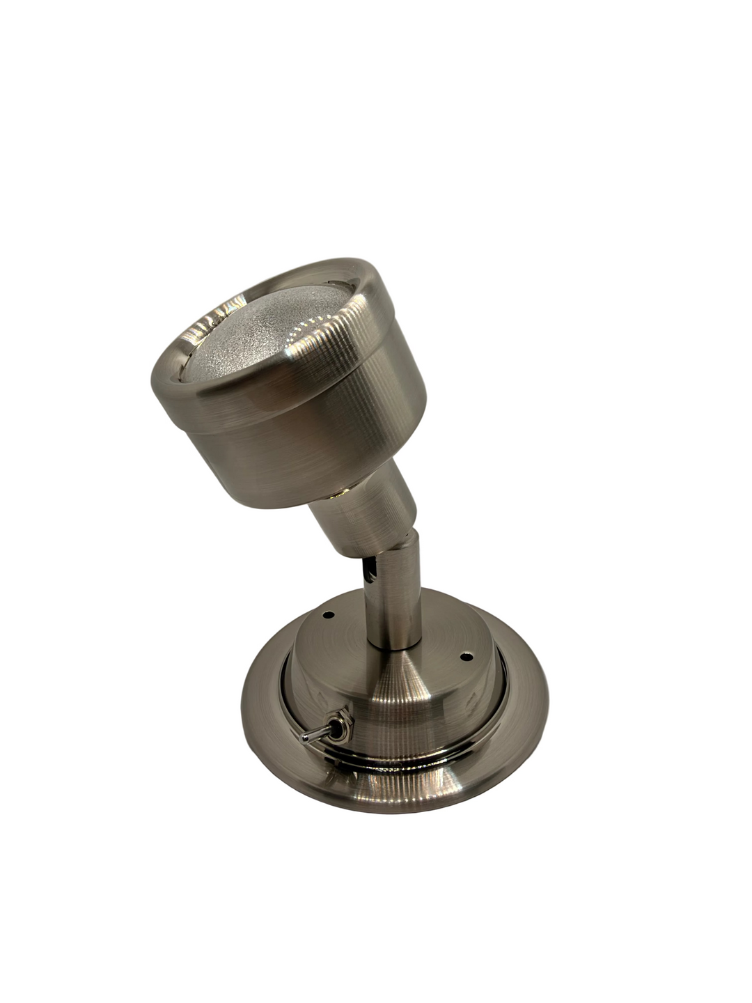 Solid Nickel Reading Light