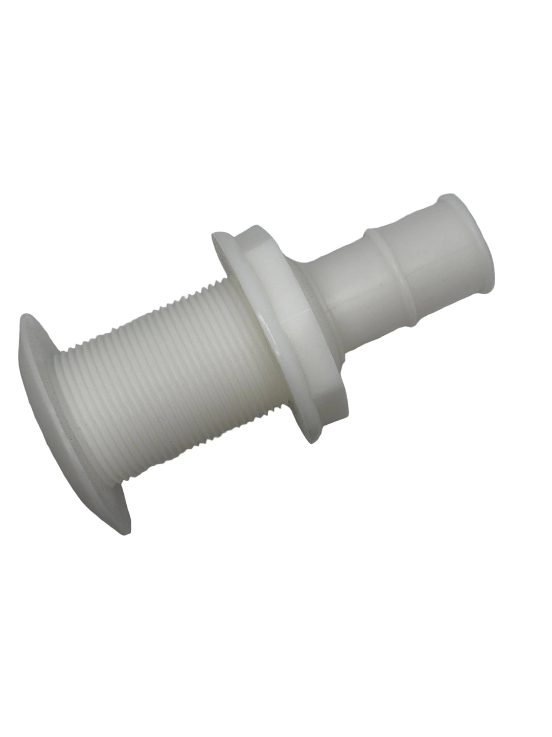 Straight 1 1/4" thru hull, long