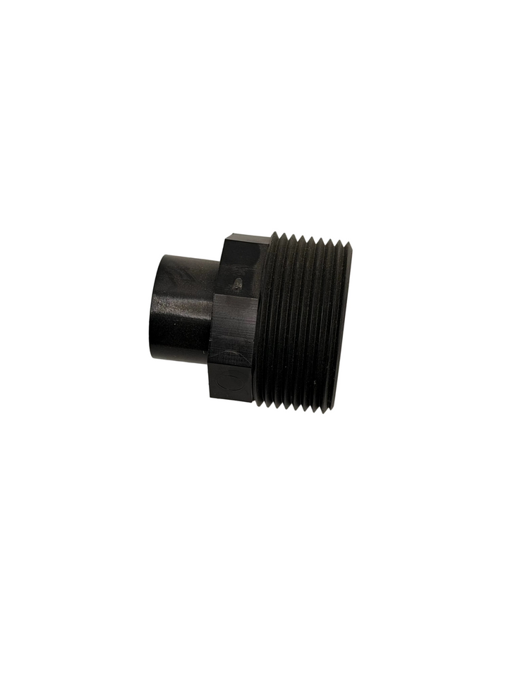 1/2" female pipe thread to 1 1/4" male pipe thread adapter
