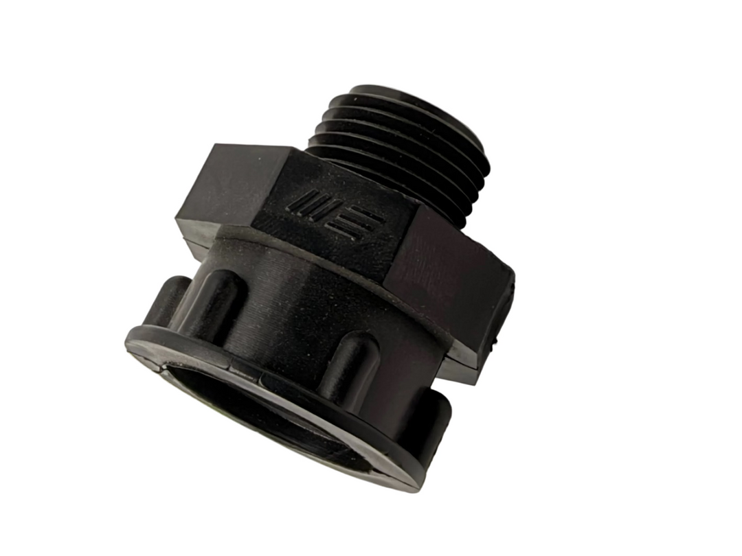 3/4" female pipe thread to 1/2" male pipe thread adapter