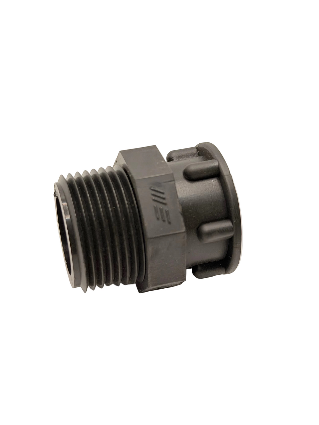 3/4" female pipe thread to 1" male pipe thread adapter