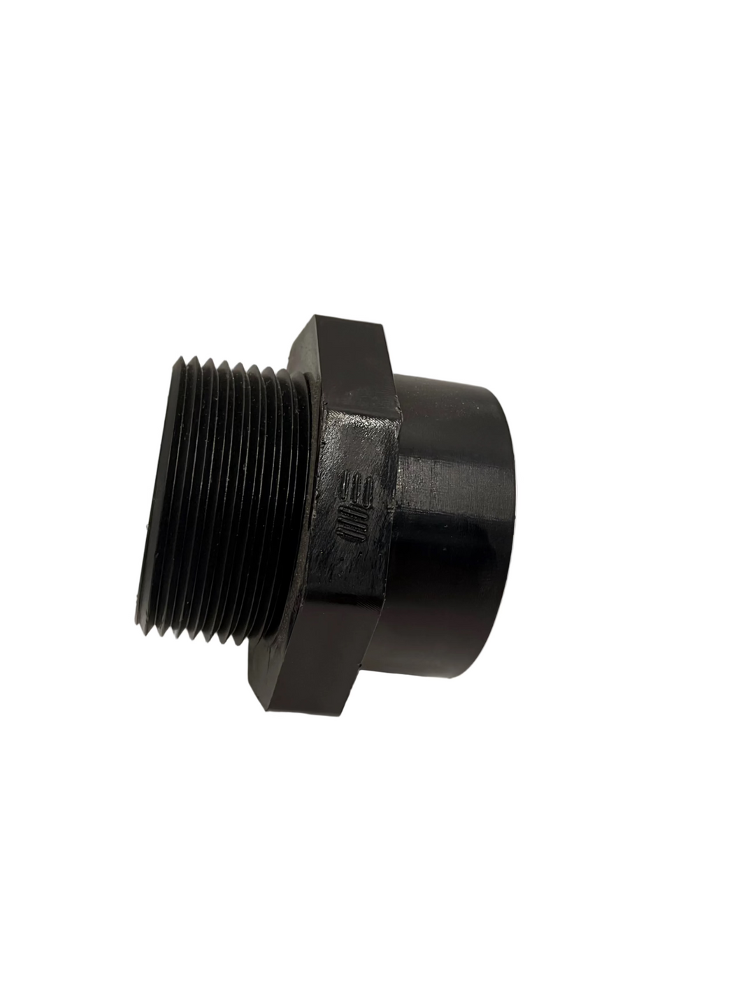 1 1/4" female pipe thread to 1 1/4" male pipe thread adapter