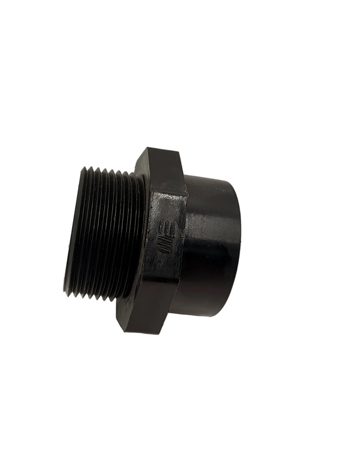 1 1/4" female pipe thread to 1 1/4" male pipe thread adapter
