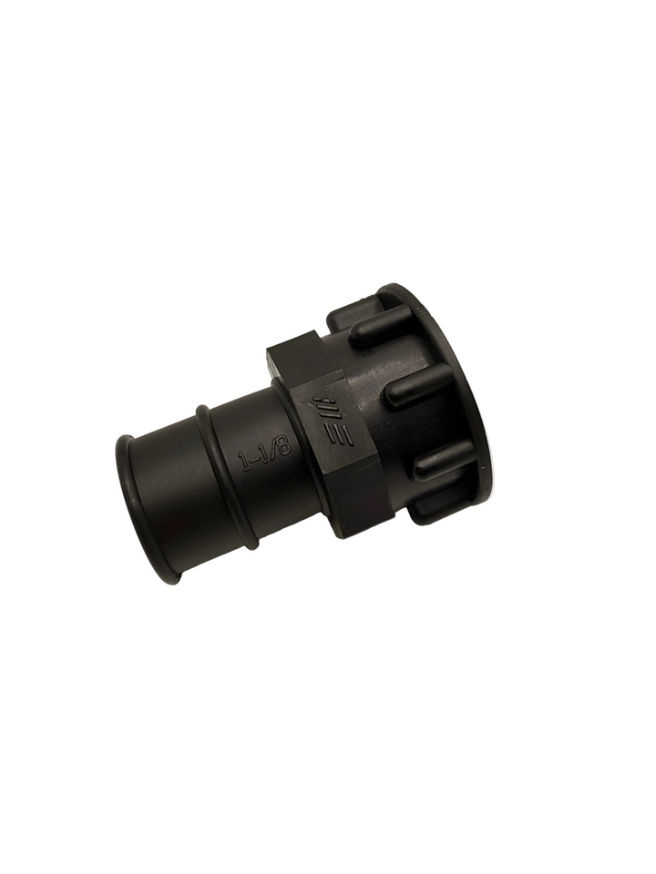 1" FPT x 1 1/8" HB straight adapter