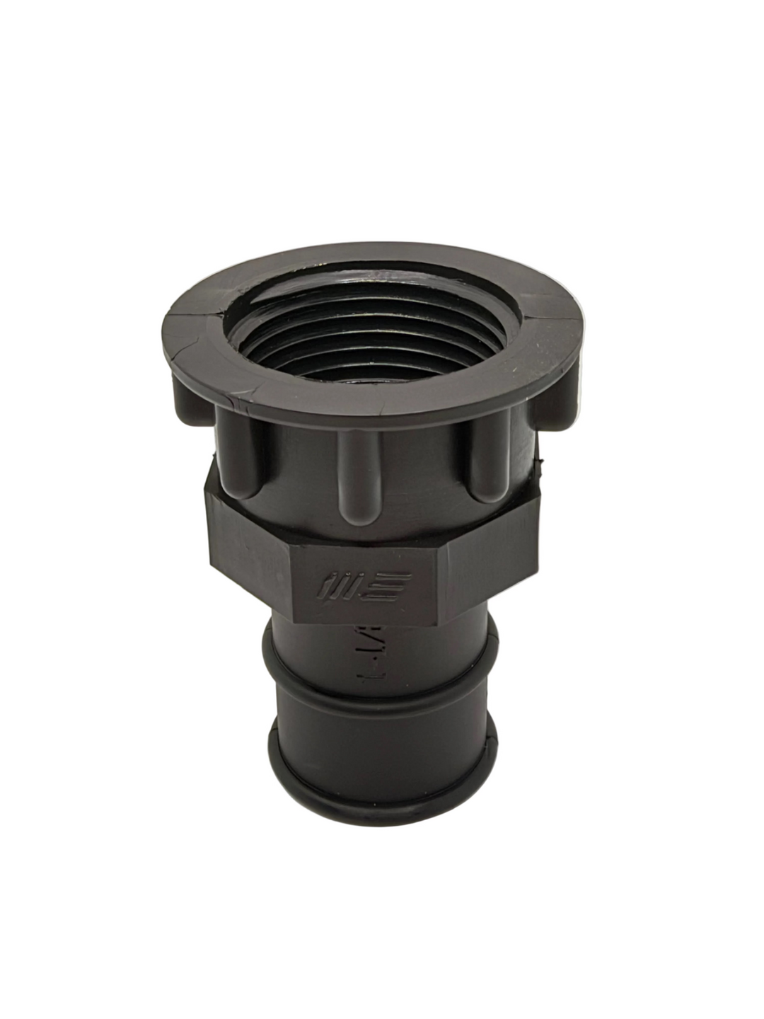 1" FPT x 1 1/8" HB straight adapter