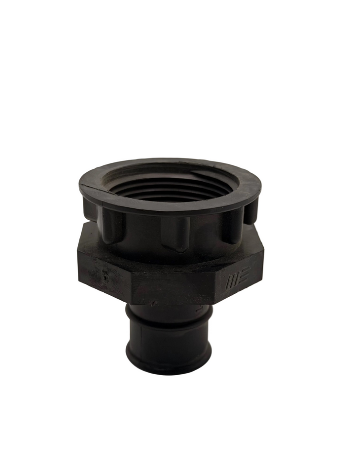 1 1/4" FPT x 1 1/8" HB straight adapter