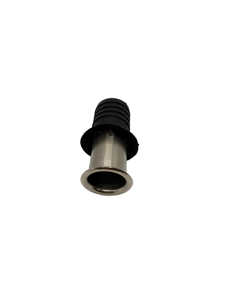 1" Mini Thru Hull with Rubber Receptor