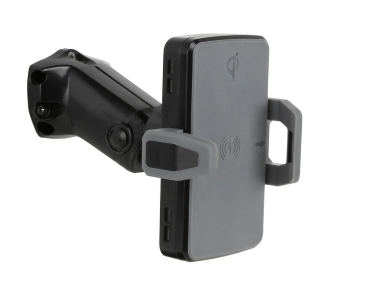 Cell Phone Holder with USB-C Charger with Articulating Arm