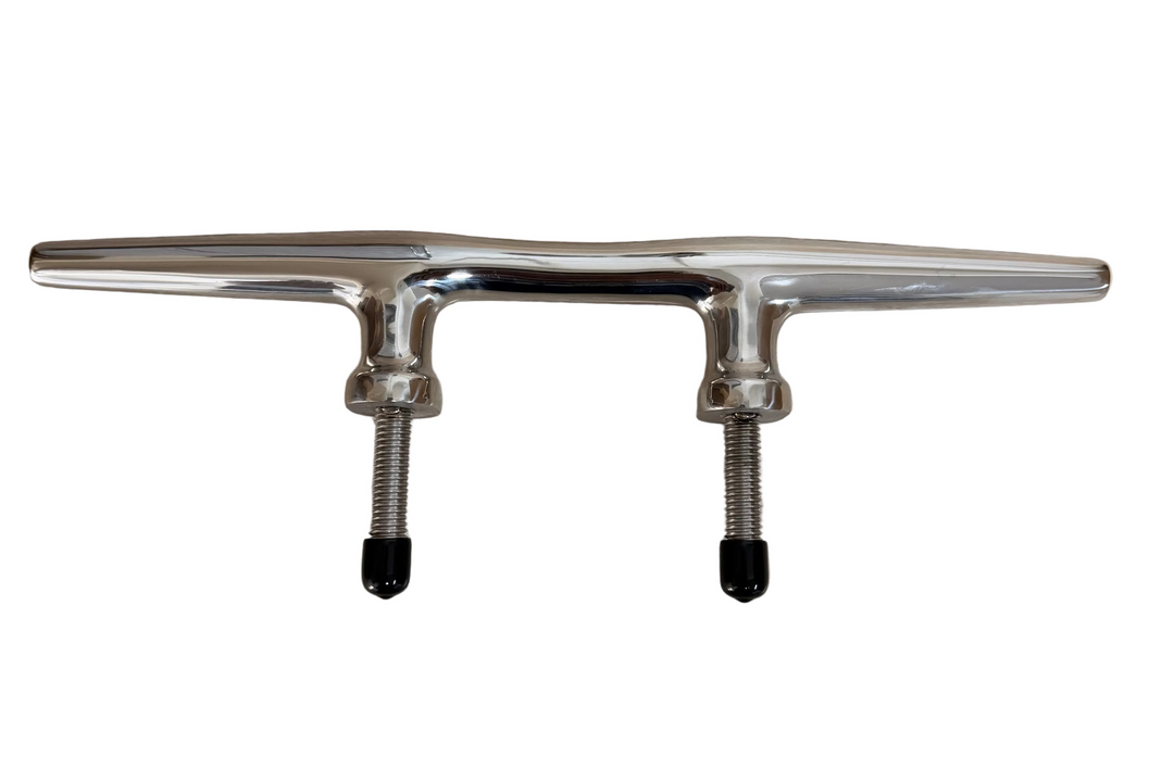 12" Stainless Steel Herreshoff Cleat, stud mount