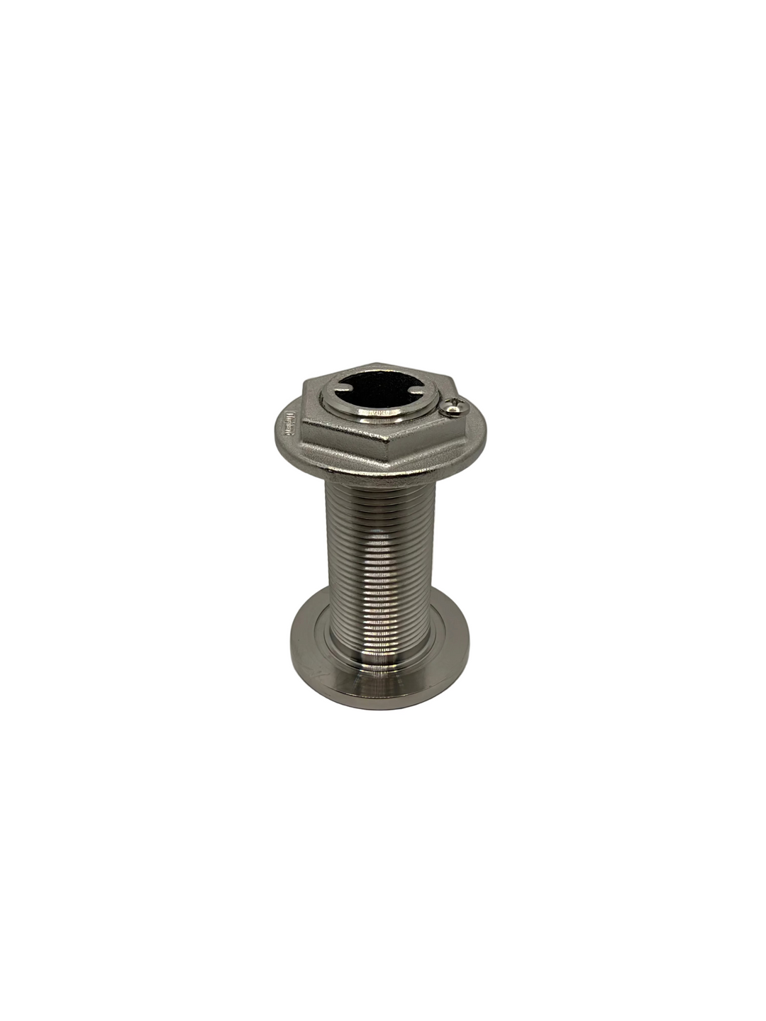 Stainless Steel Short 3/4" Threaded Thru Hull