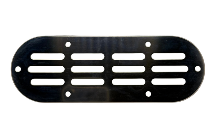 Flush Stainless Steel Oval Drain Cover
