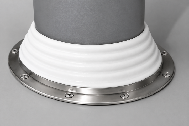White Universal Mast Boot - Medium