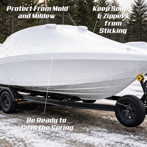 DIY BIG Boat Storage & Winterization Prep System (30-55 ft)