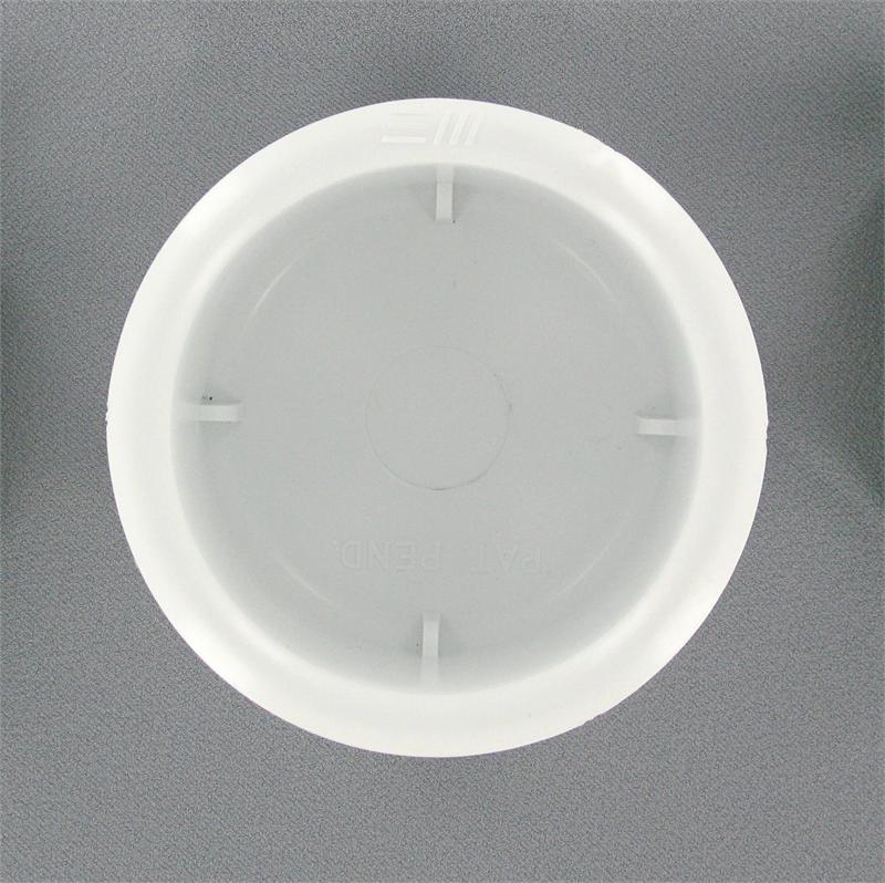 Large white cup holder no drain