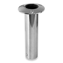 Stainless Rod Holder - Straight with cap