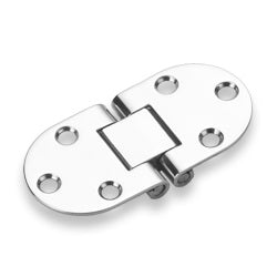 Stainless Steel 2-Pin 180 degree Flush Hinge