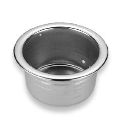 Extra Small Stainless Steel Recessed Drink Holder