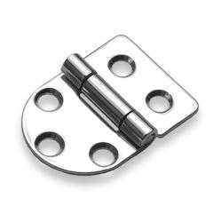 Stainless Steel Small Round Side Hinge
