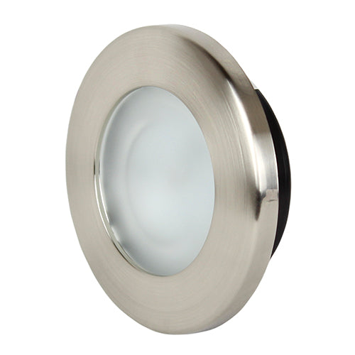 Prism chrome recessed or surface mount LED