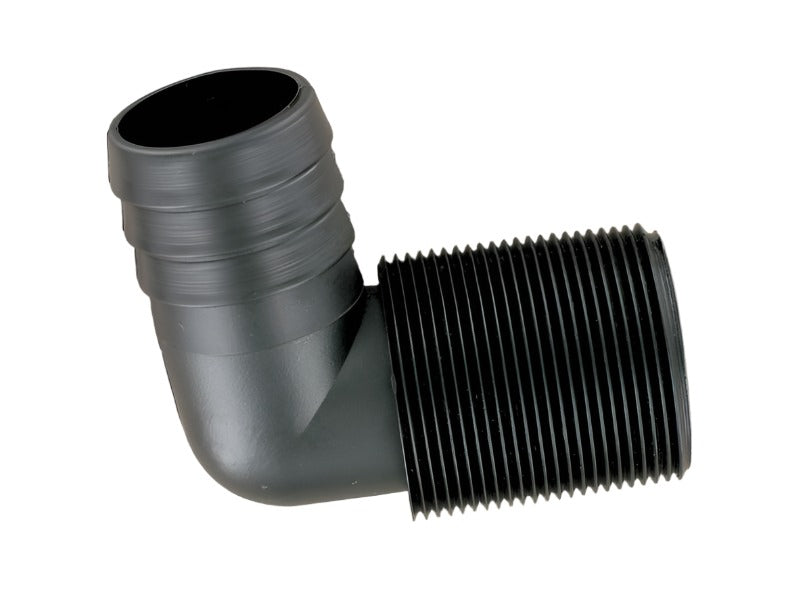 1-1-2" hose barb x 1-1-2" MPT elbow