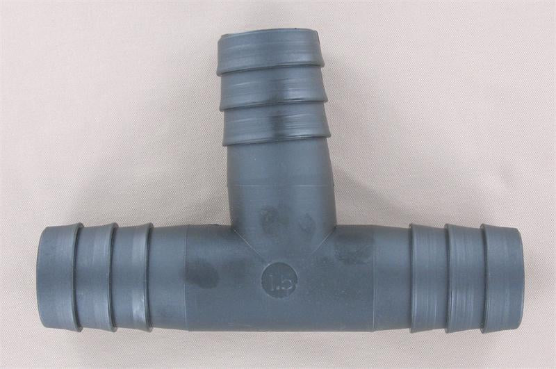 1-1-2" Extra Long Barbed Tee for sanitation hose