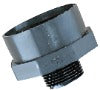1-1-2" female pipe thread to 3-4" male pipe thread adapter