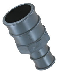 1" hose barb to 1-1-2" hose barb adaptor