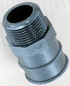 1" male pipe thread x 1-1-2" hose barb adapter