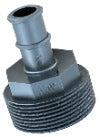 1-1-2" male pipe thread x 3-4" hose barb adapter