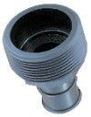 1-1-2" male pipe thread x 1" hose barb adapter