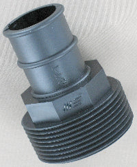 1-1-2" male pipe thread x 1-1-8" hose barb adapter