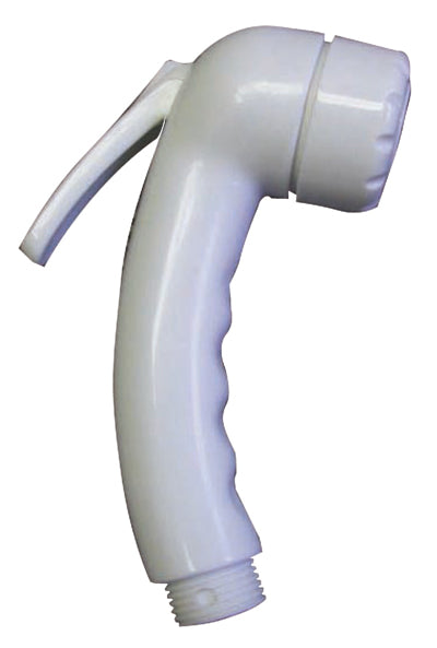 White transom shower spray handle