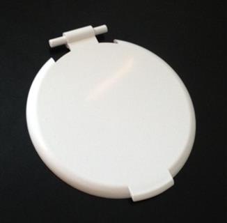 White Lid Only for AquaTik Cup Transom Showers