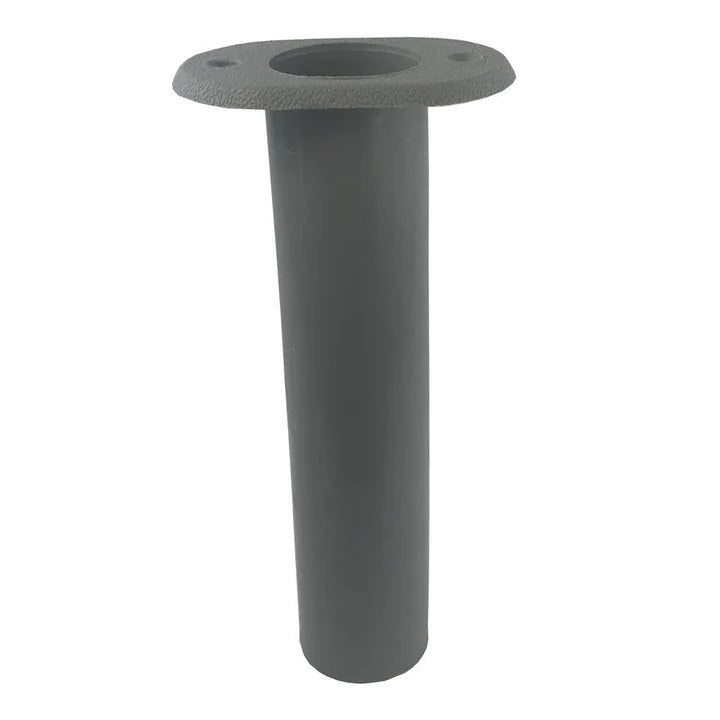 Black flush mount rod holder