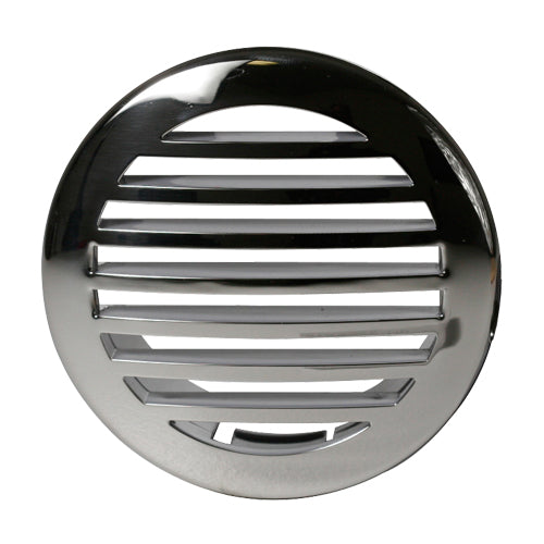 Domed stainless steel clad vent grill fits 3" hose